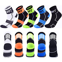5 Pairs Compression Socks Ankle Socks Athletic Sports Socks Cycling Socks Women
