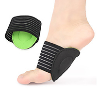 5 Pairs Green And Black Foot Pads Flat Arch Foot Pads Sports Fashion Breathable Insoles Arch Support Rrthopedic Insoles miniinthebox