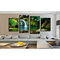 5 Panels Modern Canvas Prints Painting Home Decor Artwork Pictures Decor Print Rolled Stretched Modern Art Prints Abstract Landscape