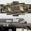 5 Panels Wall Art Canvas Prints Painting Artwork Picture Abstract Home Decoration Decor Rolled Canvas No Frame Unframed Unstretched miniinthebox