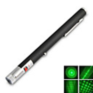 5 Patterns BGP-3012-1 Green Laser Pointer with 5 Caps and Elegant Case (Batteries Included)