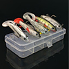 5 pcs Fishing Lures Soft Bait Floating Bass Trout Pike Bait Casting Lure Fishing General Fishing Plastic