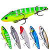 5 pcs Lure kit Fishing Lures Hard Bait Vibration / VIB lifelike 3D Eyes Sinking Bass Trout Pike Freshwater and Saltwater Sea Fishing miniinthebox