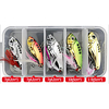 5 pcs Lure kit Fishing Lures Vibration / VIB lifelike with Feather Floating Sinking Bass Trout Pike Sea Fishing Lure Fishing Freshwater and Saltwater miniinthebox