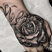 5 pcs Temporary Tattoos Water Resistant Hand / brachium Tattoo Stickers
