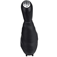 5 Speed Leather Manual Car Gear Shift Knob Lever with Boot Cover for Renault Clio 2 Clio 3 Megane 2 Scenic 2 Kangoo