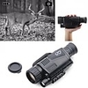 5 X 40 mm Night Vision Monocular Infrared Rechargeable Recording Image and Video Function Portable Night Vision 5 m Fully Multi-coated BAK4 Hunting Climbing Military / Tactical / Bird watching