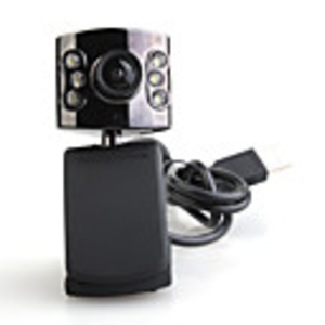5.0 Mega Pixels 6 LED Camera USB MIC Webcam for Laptop