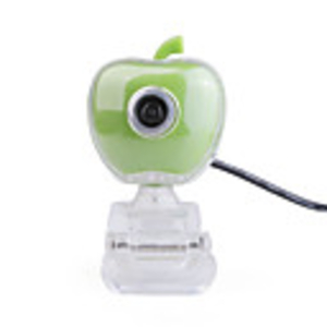 5.0 Mega Pixels Camera USB MIC Webcam for Laptop - Green