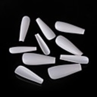 500 Pieces Of False Nails Coffin Nail Extension Nail False Nail Tips with Case for Nail Salons and DIY Nail Art