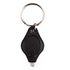 50000mcd White LED Flashlight Keychain - Black (2 x CR2016)
