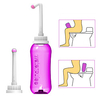 500ml Portable Travel Hand Held Bidet Sprayer Personal Cleaner Hygiene Bottle Feminine Hygiene Vagina irrigation Products wash bottle Toilet Water Jet miniinthebox