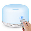 500ml Premium Essential Oil Diffuser 5 in 1 Ultrasonic Aromatherapy Fragrant Oil Humidifier Vaporizer Timer and Auto-Off Safety Switch