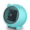 500W Electric Fan Heater Portable MIni Heater Desktop Heating Warm Air Fan Home Office Room Heaters Handy Air Heater Warmer
