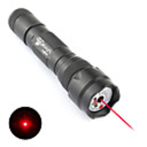 502B 50mW 650nm Red Laser Flashlight 1XCR123A(battery included)