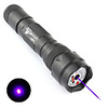 502B Adjust Focus Violet 100mW 405nm Laser Flashlight 1XCR123A(battery included)
