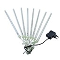 50cm8 String Lights 298 LEDs Mounting Bracket Blue White Party Decorative Wedding 220-240 V 1 set