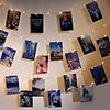 50LED Photo Clip Light LED Colorful Light Night Light Decoration Light Hall Bedroom Atmosphere Light Party Wedding Decoration Light Configuration 50 Clips 1 Set