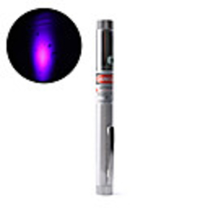 50mW 405nm Blue-Violet/Royal Purple Laser Pen With Special Effects Purple Laser Pen (2 AAA)