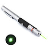 50mW 532nm Mid-open Green Laser Pointer Pen (2AAA included)