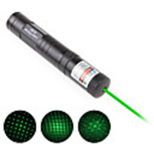 50mW Green Light Laser Pointer with Strap and Battery Charger