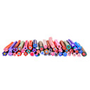 50pcs 3D Cane Stick Rod Sticker Nail Art Decoration -Flower Sets