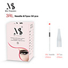 50pcs 3RL Permanent Makeup Needles And Tips For Microblading Machine Pen Forever Beauty Tattoo Accessories
