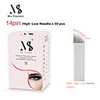 50pcs Disposable Eyebrow Tattoo Needle Permanent Makeup 14Pin Manual Needle For Microblading Liner and Shader