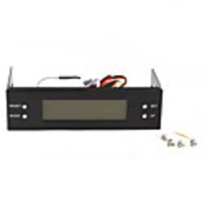 5.25" PC Front Panel LCD Thermostat Fan Speed Controller with Overheat Alarm
