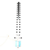 55CM 16 Units WiFi Eight Wooden Directional Antenna SMA Joint