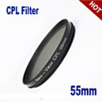 55mm New-View Slim LPF CPL Circular Polarizer filter