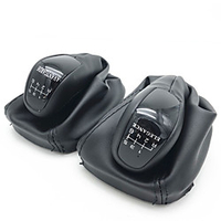 5/6 Speed Manual Gear Shift Knob Gaiter Boot Cover Case Collar for Mercedes-Benz C Class W203 S203 Elegance Classic miniinthebox