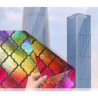 58120cm European-style Electrostatic Glass Stickers Shading Stickers Bathroom Bathroom Frosted Window Renovation Stickers miniinthebox