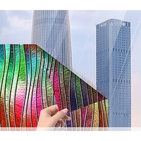58120cm European-style Electrostatic Glass Stickers Shading Stickers Bathroom Bathroom Frosted Window Renovation Stickers Multicolor miniinthebox