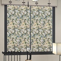 58120cm Floral Electrostatic Glass Stickers Shading Stickers Bathroom Frosted Window Renovation Stickers miniinthebox
