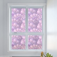 58120cm Shell Electrostatic Glass Stickers Shading Stickers Bathroom Frosted Window Renovation Stickers miniinthebox