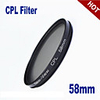 58mm New-View Slim LPF CPL Circular Polarizer filter