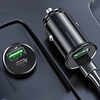 5A Car Charger USB Type C Port For 12-24V Auto Cigarette Socket Support PPS PD3.0 VOOC QC3.0 Auto Fast Charging Adapter For Phone