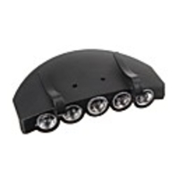 5LED Headlight HeadLamp Flashlight Cap Hat Torch Light Lamp Outdoor Fishing Camping Hunting Clip-On Super Bright