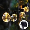5M 20LED Solar Led Light Outdoor Garden Tube Lights led Strip Christmas Fairy Light for Party Wedding Tree Yard Decoration lampy