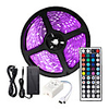 5m Flexible LED Strip Lights Light Sets RGB Tiktok Lights 300 LEDs 5050 SMD 10mm RGB Tiktok Lights Waterproof Cuttable Linkable 12 V 1 set IP65 Self-adhesive
