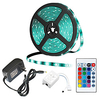 5m Flexible LED Strip Lights RGB Tiktok Lights 300 LEDs 2835 SMD 8mm 12 V Remote-Control DC 12 V IP44 miniinthebox