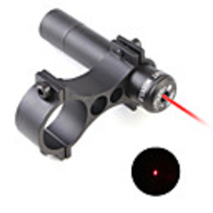 5mW Red Laser Aimer with Portable Gun Mount