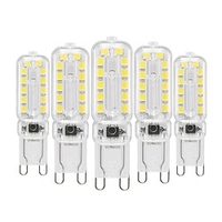 5pcs 10pcs G9 LED Bi-pin Lights 6W 450-550lm 22 LED Beads SMD 2835 T Bulb Shape Dimmable Warm White Cold White 220-240V 110-130V RoHS for Chandeliers Accent Lights Under Cabinet Puck Light miniinthebox