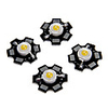 5PCS 1W 80-100LM High Brightness Chip,  High Power LED Warm White Hight 3000-3500K,  Aluminum Substrate (DC3-3.2V 350mA)