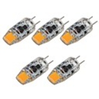 5pcs 2 W LED Bi-pin Lights 180 lm G4 T 1 LED Beads COB Decorative Warm White White 12 V