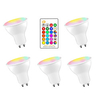 5pcs 5 W LED Smart Bulbs 350 lm GU10 E26 / E27 3 LED Beads SMD 5050 Smart Dimmable Party RGBW 85-265 V / RoHS miniinthebox