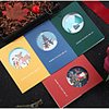 5pcs Christmas Decorations Christmas Ornaments Cards 1610.5 cm