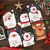 5pcs Christmas Decorations Christmas Ornaments Cards 1610.5 cm