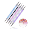 5pcs Dotting Tools Dusting Brushes Lightweight strength and durability nail art Manicure Pedicure Steel Classic / Fashion Daily